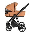 **ROAN Коляска 2 в1 Sol короб + прогулка Cinnamon/Black/руч.Черный(2 места)