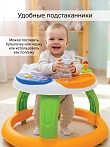 **BAMBOLA Ходунки Пушистик (круглые) (6 силик.кол,игр.,муз) 4 шт/уп (76*76*54) White/Разноцветный