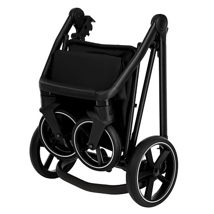 ROAN Коляска 2 в1 Sol короб + прогулка Cloud Grey/Black/руч.Черный(2 места)