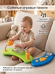 **BAMBOLA Ходунки Пушистик (круглые) (6 силик.кол,игр.,муз) 4 шт/уп (76*76*54) White/Разноцветный