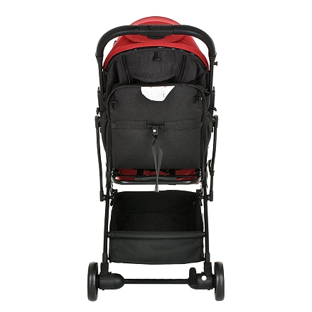 PITUSO коляска детская прогулочная  VOYAGE Black/Red /Черный/Красный/чехол на ножки