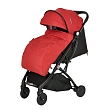 PITUSO коляска детская прогулочная  VOYAGE Black/Red /Черный/Красный/чехол на ножки