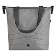 ROAN Коляска 2 в1 Sol короб + прогулка Cloud Grey/Black/руч.Черный(2 места)