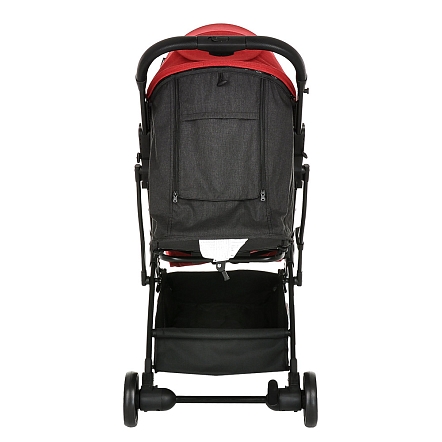 PITUSO коляска детская прогулочная  VOYAGE Black/Red /Черный/Красный/чехол на ножки