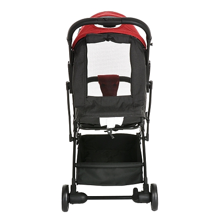 PITUSO коляска детская прогулочная  VOYAGE Black/Red /Черный/Красный/чехол на ножки