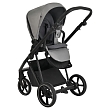 ROAN Коляска 2 в1 Sol короб + прогулка Cloud Grey/Black/руч.Черный(2 места)