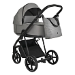 ROAN Коляска 2 в1 Sol короб + прогулка Cloud Grey/Black/руч.Черный(2 места)