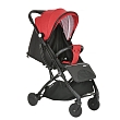 PITUSO коляска детская прогулочная  VOYAGE Black/Red /Черный/Красный/чехол на ножки