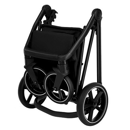 **ROAN Коляска 2 в1 Sol короб + прогулка Cinnamon/Black/руч.Черный(2 места)