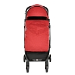 PITUSO коляска детская прогулочная  VOYAGE Black/Red /Черный/Красный/чехол на ножки
