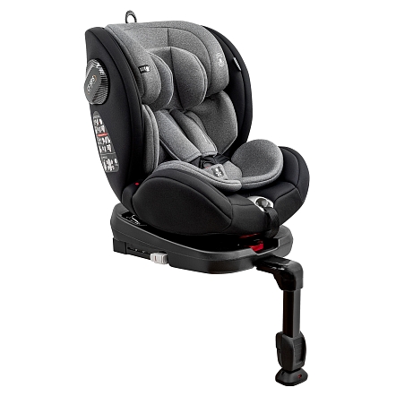 Pituso Удерживающее устройство для детей 0-36 кг Roys Black, Dark grey Inlay/Черный, Темно-сер вклад