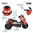 **PITUSO Электромотоцикл 9188, 6V/4,5Ah*2, возд.колеса, 109*54*72см, Red / Красный
