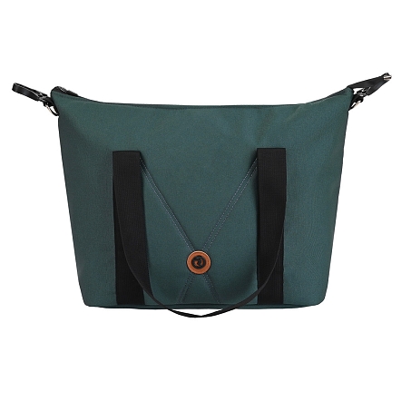 ROAN Коляска 1 в1 Bass Next Classic короб Pacific Green/Chrome/d14/руч.Коричневый  (2 места)