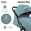 PITUSO Коляска детская CAMINO+(прогулочная),Nova Green/чехол на ножки
