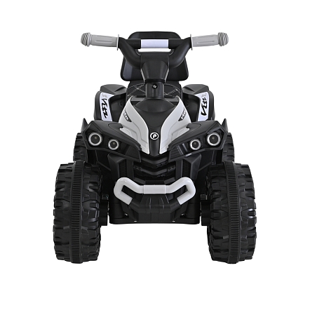 PITUSO Электроквадроцикл 491B 6V/4,5Ah,20W*1,колеса пласт,свет,муз,67*43*50см,Grey+White/Серо-белый