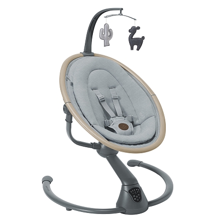 Maxi-Cosi Шезлонг-качалка CASSIA SWG Beyond Grey ECO/серый