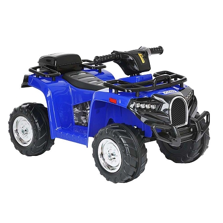 *PITUSO Электроквадроцикл 5258, 6V/4.5Ah*1,20W*1,колеса пласт,MP3,свет,муз,78*50*47 см,Синий/BLUE