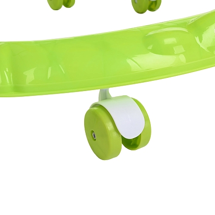 **BAMBOLA Ходунки Микки (8 пласт.колес,игрушки,муз) 7 шт/уп (67*55*57) Green/Лайм