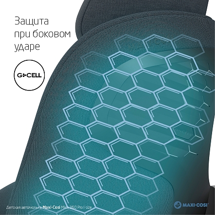 Maxi-Cosi Удерживающее устройство для детей 0-18 кг Mica 360 Pro I-size Authentic graphite/графит