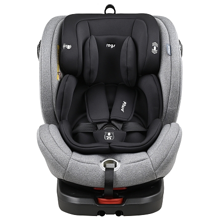 Pituso Удерживающее устройство для детей 0-36 кг Roys, Dark grey+black Inlay/Темно-серый+черн вклад