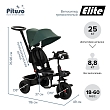 PITUSO Велосипед трехколесный Elite Green/Зеленый, 10"/8"