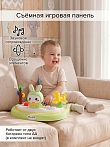 BAMBOLA Ходунки Зайчик (круглые) (6 силик.кол,игр.,муз) 6 шт/уп (67*67*55) Soft Green/Зеленый