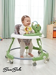 BAMBOLA Ходунки Elephant (круглые) (6 силик.кол,игр.,муз) 7 шт/уп (64*64*56) Green/Зеленый
