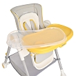 PITUSO Стул для кормления ELCANTO DELUX Grey/серый ECO-кожа 