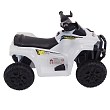 **PITUSO Электроквадроцикл XH116, 6V/4.5Ah,20W*1,колеса пласт,свет,муз,амортиз,68*42*45см,Белый
