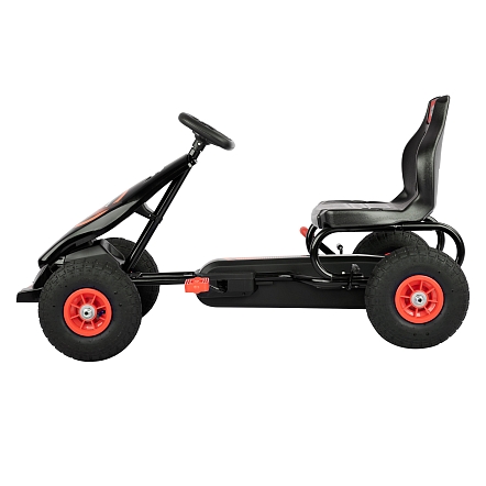 PITUSO Педальный картинг G18 (121*61*63), надувные колеса,Красный/Red