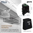 PITUSO коляска детская PERA (прогулочная)Army green/рама carbon/PU(блок колес)