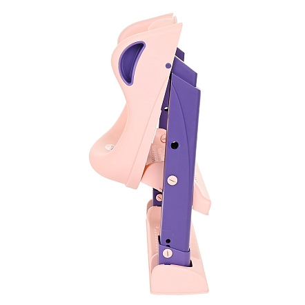 PITUSO Сиденье для унитаза с лесенкой и ручками (2 ступени) Pink/Розовый, 41,5*45*54 см (уп/6 шт)