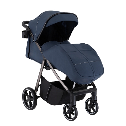 PITUSO Коляска детская EMMA (прогулочная),Navy Blue/Темно-Синий/PU