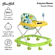 **BAMBOLA Ходунки Микки (8 пласт.колес,игрушки,муз) 7 шт/уп (67*55*57) Green/Лайм