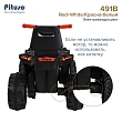PITUSO Электроквадроцикл 491B 6V/4,5Ah,20W*1,колеса пласт,свет,муз,67*43*50см,Red+White/Красно-белый