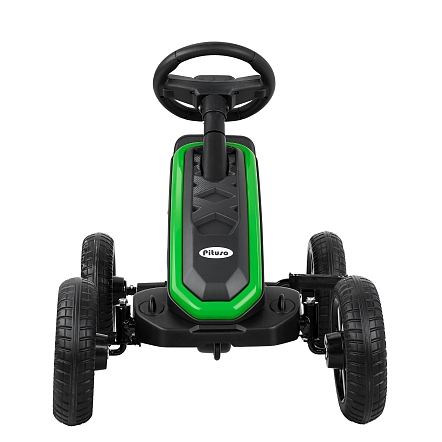 PITUSO Педальный картинг G-24 (87.5*48*54 см), ЭВА колеса, Зеленый/Green