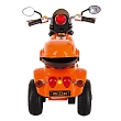 PITUSO Электро-Мотоцикл MD-1188, 6V/4Ah*1, колеса пластик  90х43х54 см, Orange / Оранжевый