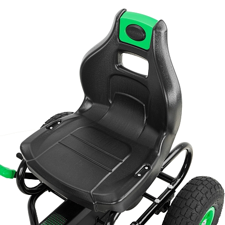 PITUSO Педальный картинг G18 (121*61*63), надувные колеса,Зеленый/Green