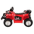 *PITUSO Электроквадроцикл 5258, 6V/4.5Ah*1,20W*1,колеса пласт,MP3,свет,муз,78*50*47 см,Красный/RED