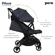 PITUSO коляска детская PERA (прогулочная)Graphite/рама carbon/PU(блок колес)