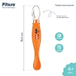 PITUSO Ложка маленькая силикон+пластик р.S (0м+) Orange (Оранжевый) (уп/24шт)