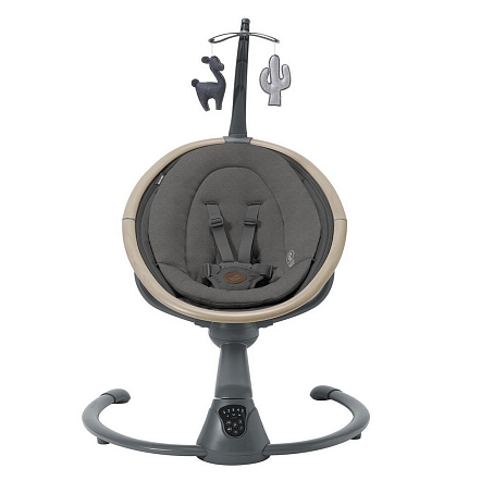 Maxi-Cosi Шезлонг-качалка CASSIA SWG Beyond Graphite ECO/графитовый