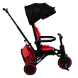 PITUSO Велосипед трехколесный Leve Pro, складной, с сумкой, разм. упак. 66х34х31 см, Red/Красный