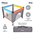 PITUSO Манеж Aria Puppy/Песик одноуровневый, лаз на молнии, 93*93*76см