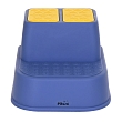 PITUSO Подставка для ног 2-ступенчатая антискользящая Blue/Синяя,33*36*25 см,полиэт/пакет (уп/20 шт)