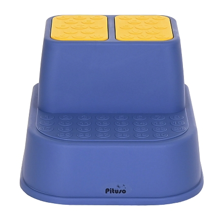 PITUSO Подставка для ног 2-ступенчатая антискользящая Blue/Синяя,33*36*25 см,полиэт/пакет (уп/20 шт)