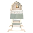 PITUSO Колыбель 3 в 1 Viana на колёсах Misty Olive/Оливковый