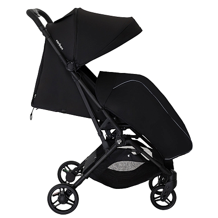 PITUSO коляска детская PERA (прогулочная)Black/рама carbon/PU