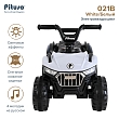 PITUSO Электроквадроцикл 021B 6V/4,5Ah,20W*1,колеса пласт,свет,муз,68*43*50см,White/Белый