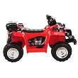 *PITUSO Электроквадроцикл 5258, 6V/4.5Ah*1,20W*1,колеса пласт,MP3,свет,муз,78*50*47 см,Красный/RED
